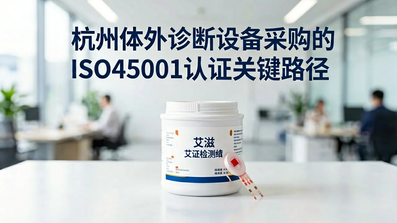 杭州体外诊断设备采购的ISO45001认证关键路径